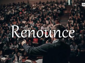 小词详解 | renounce