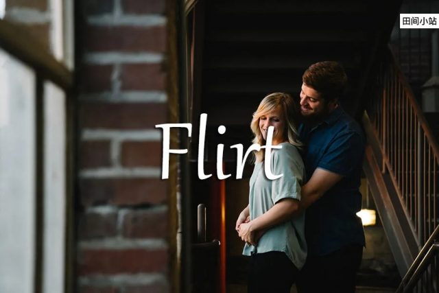 小词详解 | flirt