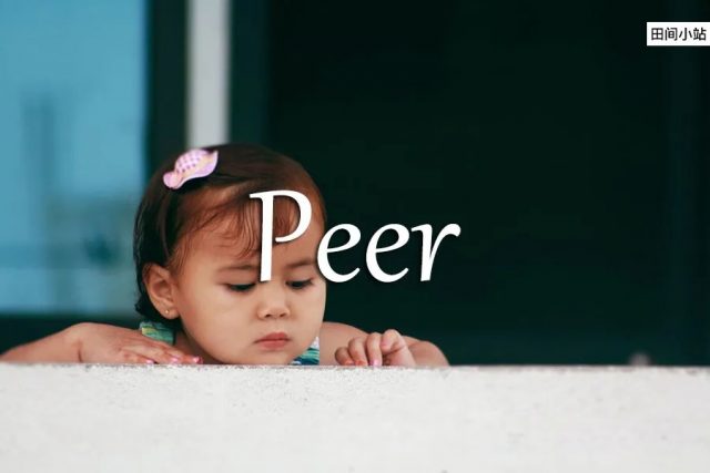 小词详解 | peer