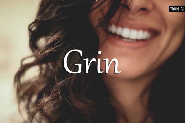 小词详解 | grin