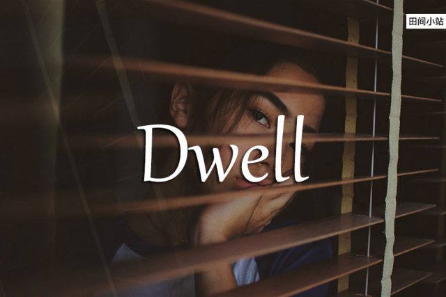 小词详解 | dwell