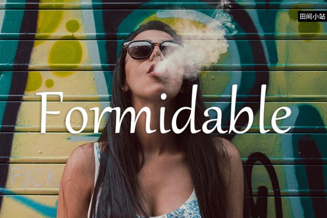 小词详解 | formidable