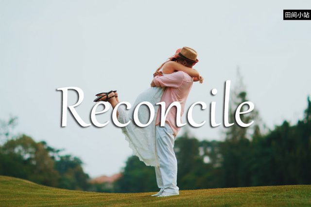 小词详解 | reconcile