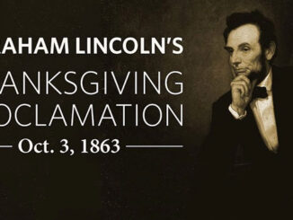 Thanksgiving Day Proclamation, 1863
