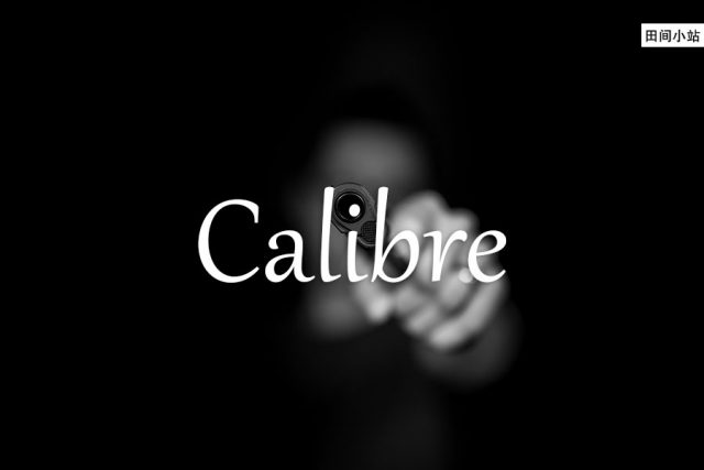 小词详解 | calibre