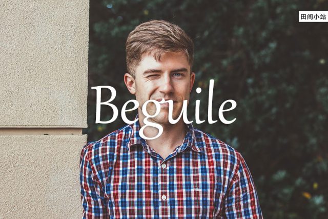 小词详解 | beguile