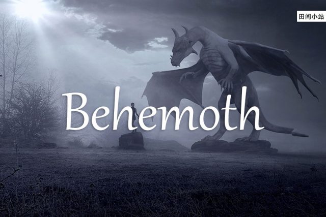 小词详解 | behemoth