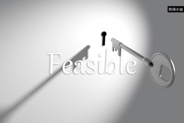 小词详解 | feasible