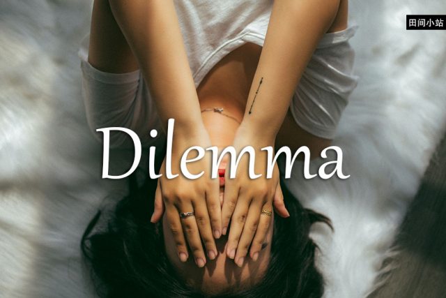 小词详解 | dilemma