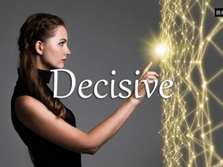 小词详解 | decisive