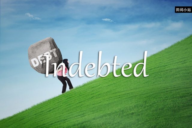 小词详解 | indebted