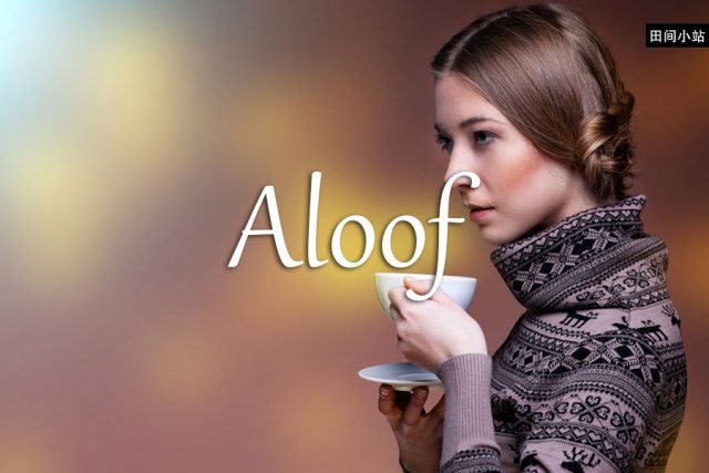 小词详解 | aloof