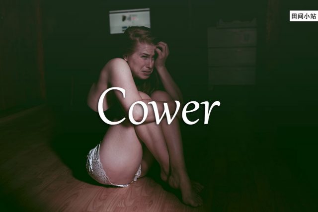 小词详解 | cower