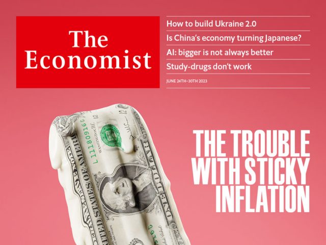 本周《经济学人》封面用这个词谈当前通货膨胀难题