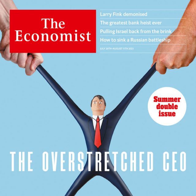 本周《经济学人》封面用这个词谈跨国公司CEO