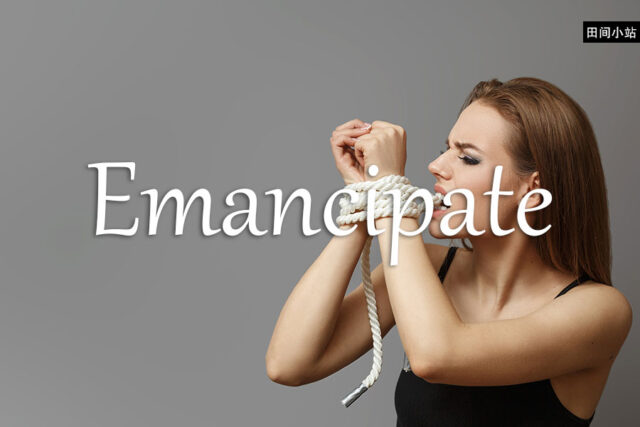 小词详解 | emancipate