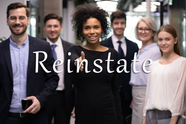 经济学人每日一词:reinstate