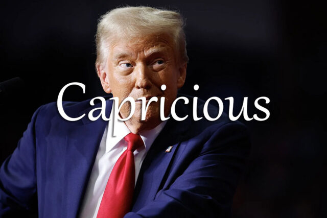 《经济学人》每日一词:capricious
