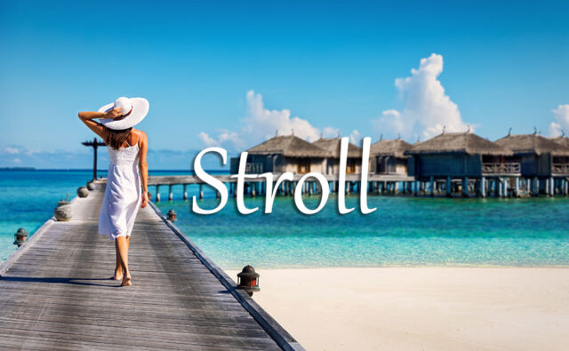 《经济学人》每日一词:stroll