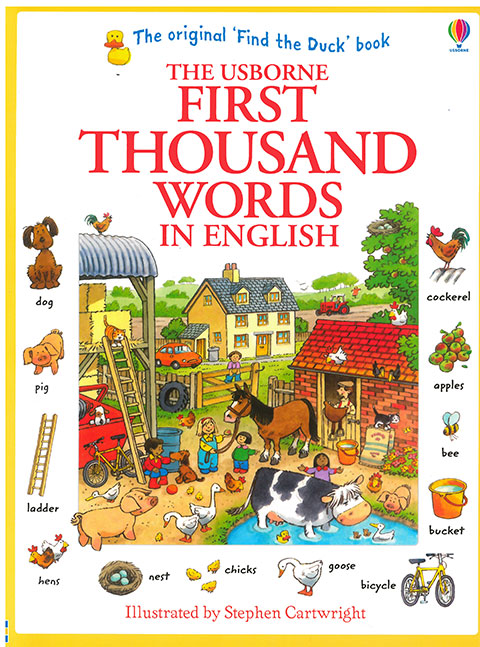 The Usborne First Thousand Words in English 高清PDF下载