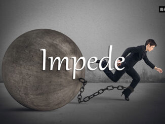 《经济学人》每日一词：impede